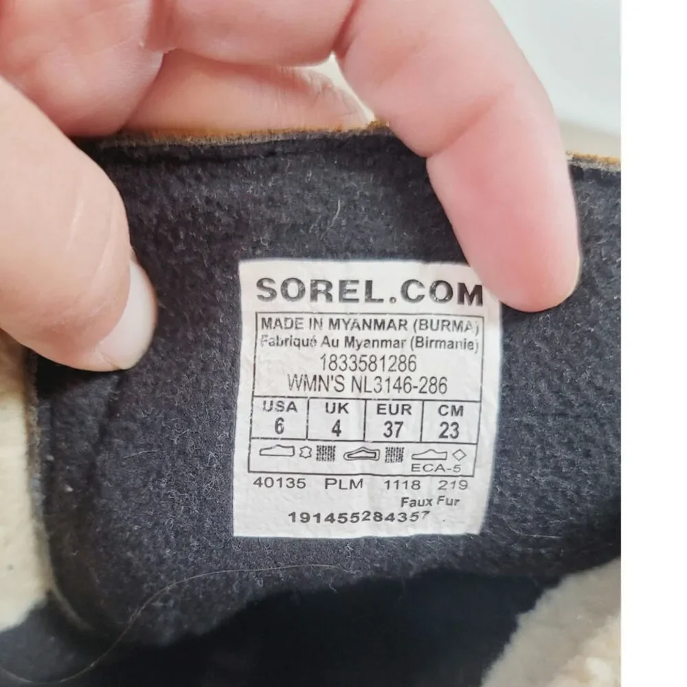 Sorel excellent pre